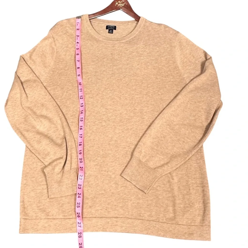 J.Crew 100% Cotton Tan Lightweight Sweater -‎ Size M